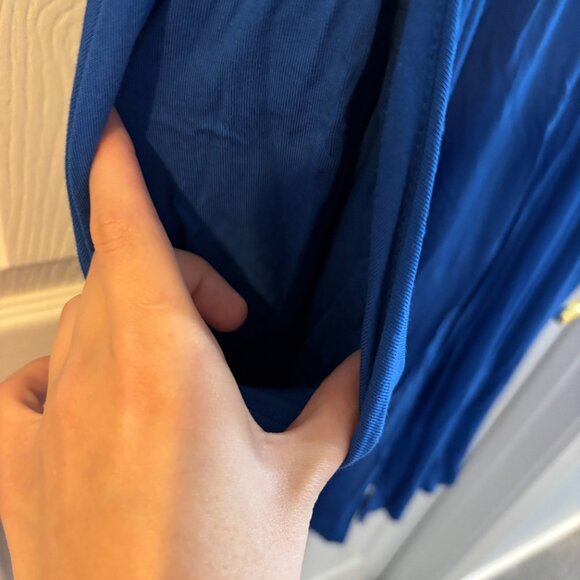 Torrid Smocked Top Blue Dress - Picture 5 of 6